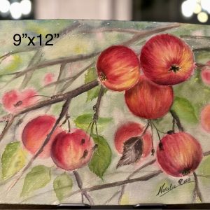 "Red Apples" Watercolour