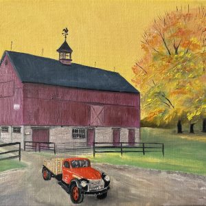 "Hockley Valley Farm" Oil Painting<BR>-SOLD OUT-