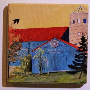 Stone Coaster with Museum of Dufferin