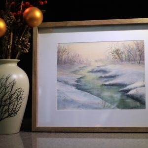 "Winter Glow" Watercolour