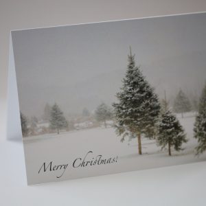Greeting Card "Christmas Trees"