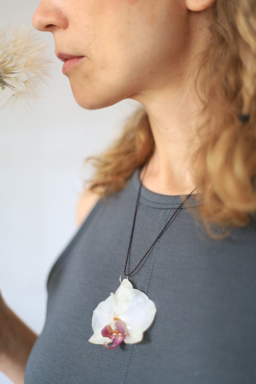 handmade real flower jewelry