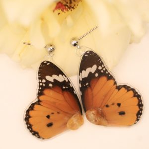 Handmade butterfly earrings
